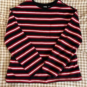 Aritzia Striped Cotton Long Sleeve